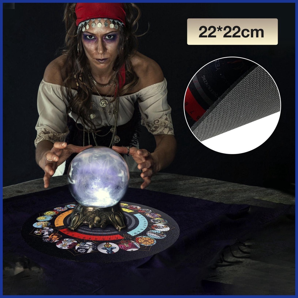 Bói toán mat tarot card khăn trải bàn con lắc siêu hình ban con lắc unqiue món quà phù thủy để chữa bệnh tâm linh aiavn aiavn