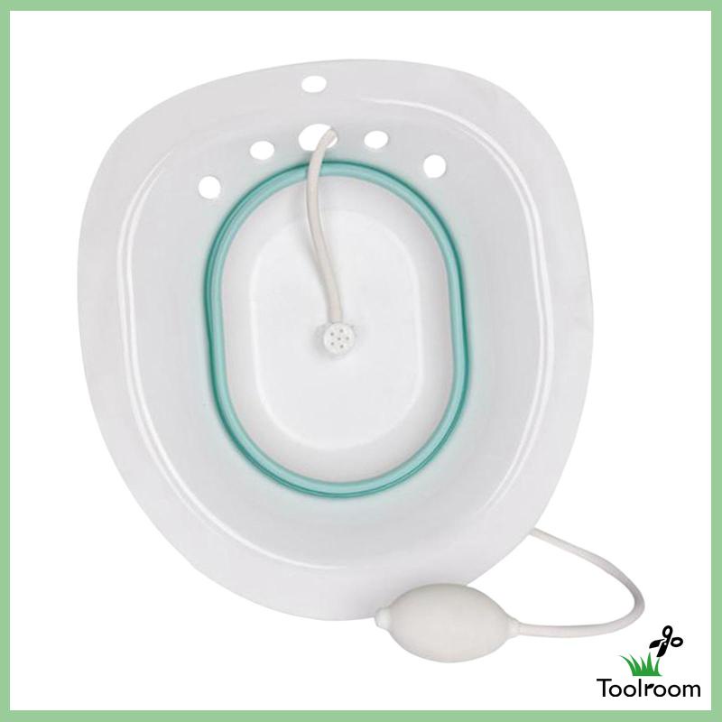 Bồn Cầu [Toolroom] Ghế Ngồi Bồn Cầu] Gấp Được Chống Tràn Dùng Tại Nhà