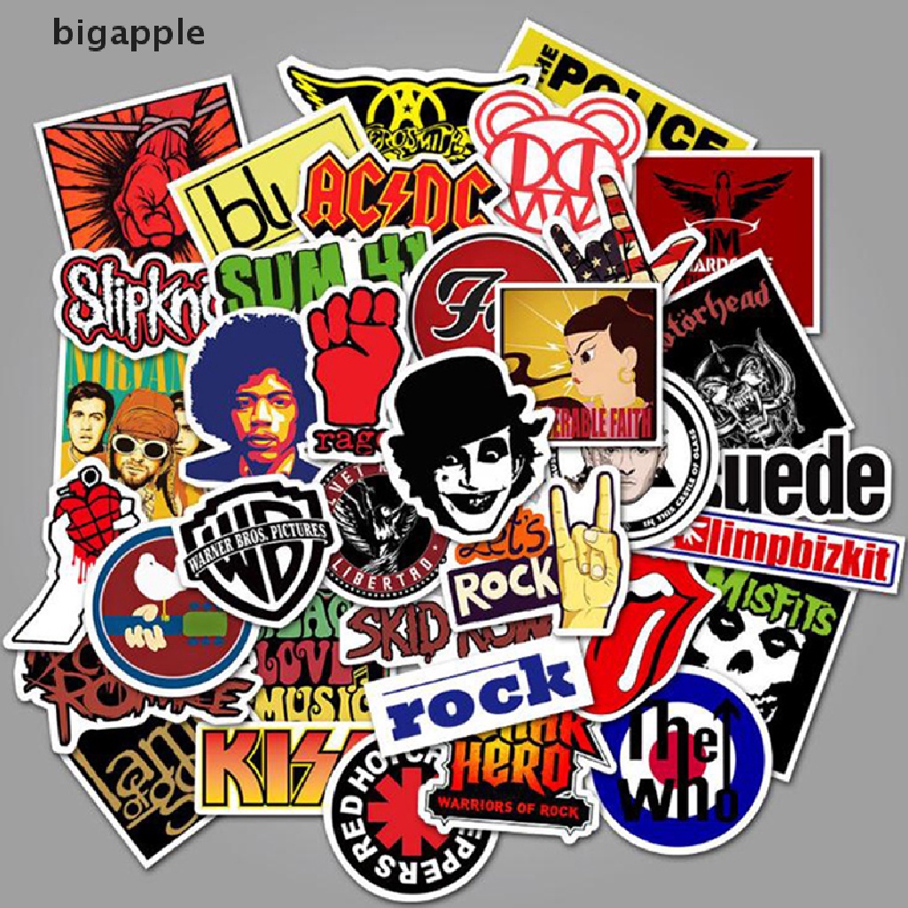 Set 50 Sticker Họa Tiết Băng Cá Nhân Độc Đáo Dùng Để Trang Trí Nội Thất