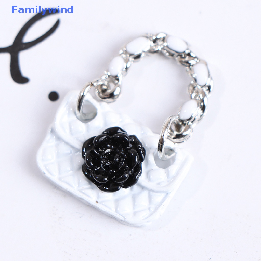 Set 2 Túi Xách Da Thời Trang Cho Nhà Búp Bê 1: 6 1: 12