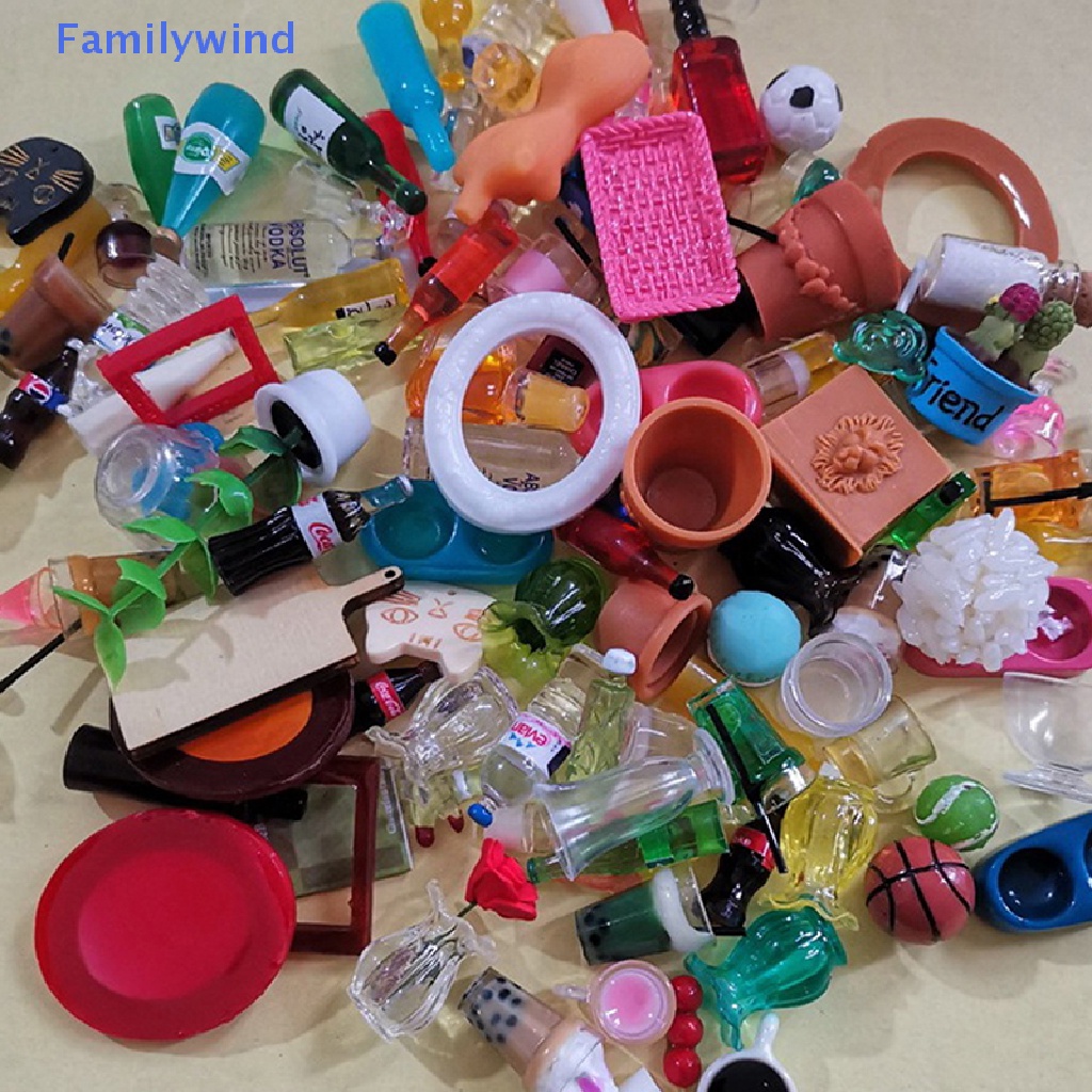 Set 10 Túi Đựng Đồ Chơi Búp Bê Tỉ Lệ 1: 12