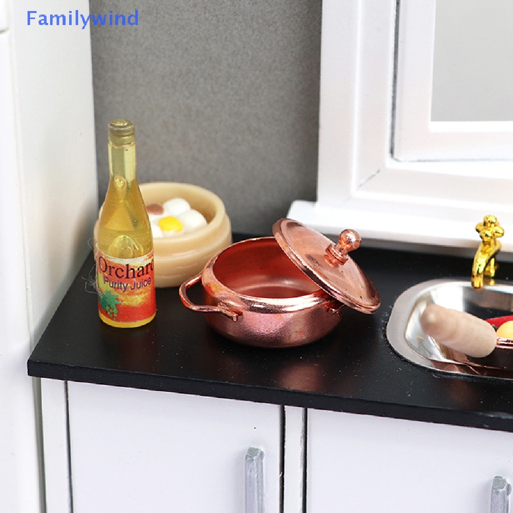 Bộ Ấm Tách Trà Đồ Chơi Búp Bê Cỡ 1 / 12