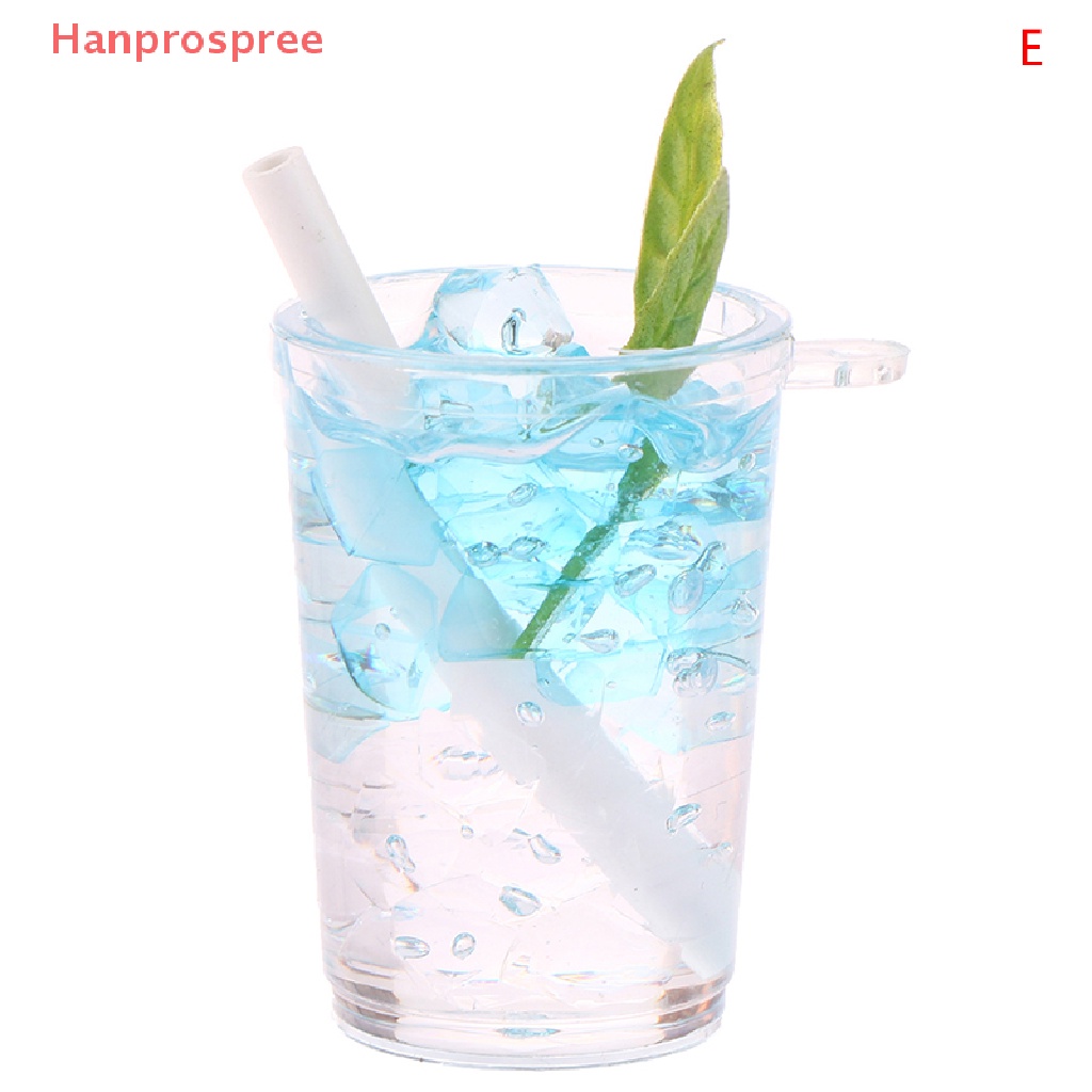 1 Đồ trang trí Ly Nước Đá Mini Hai Màu Dạ Quang Dùng Trang Trí Tiểu Cảnh