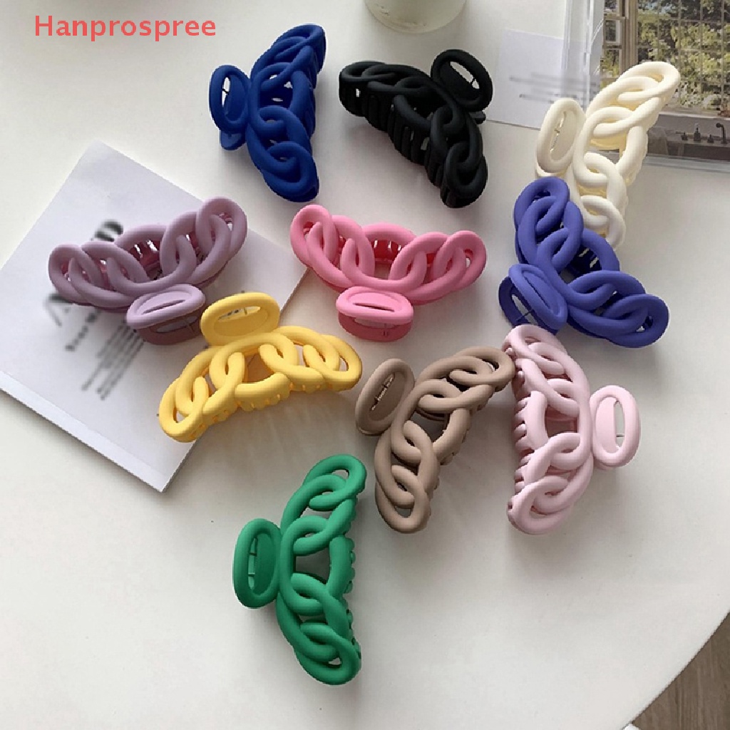 Kẹp Tóc Càng Cua Rỗng Phong Cách Vintage Hàn Quốc Mới Cho Nữ