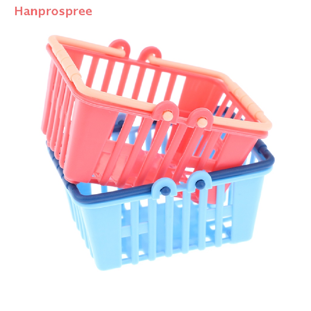 Mô Hình Giỏ Mua Sắm Mini Đồ Chơi Cho Nhà Búp Bê