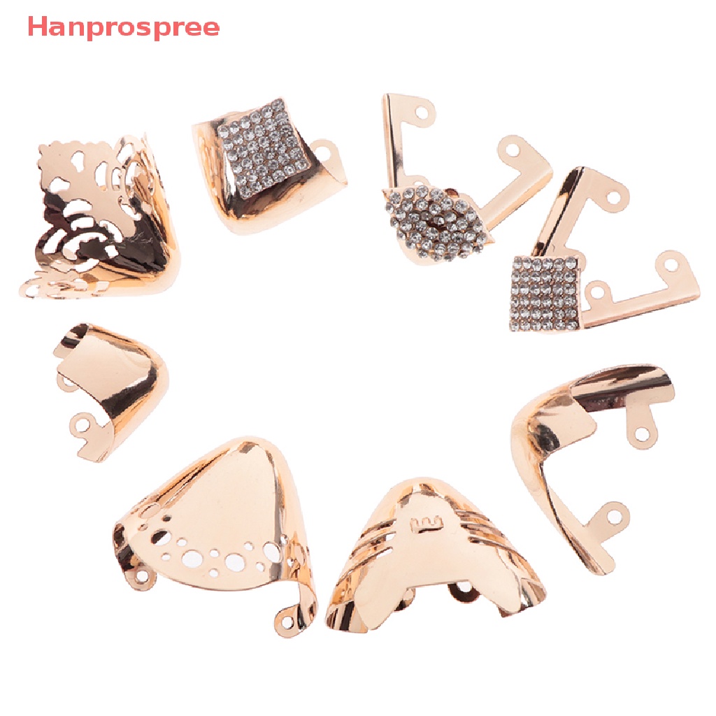 Bộ 2 Phụ Kiện Kim Loại Trang Trí Bảo Vệ Ngón Chân Khi Mang Giày Cao Gót