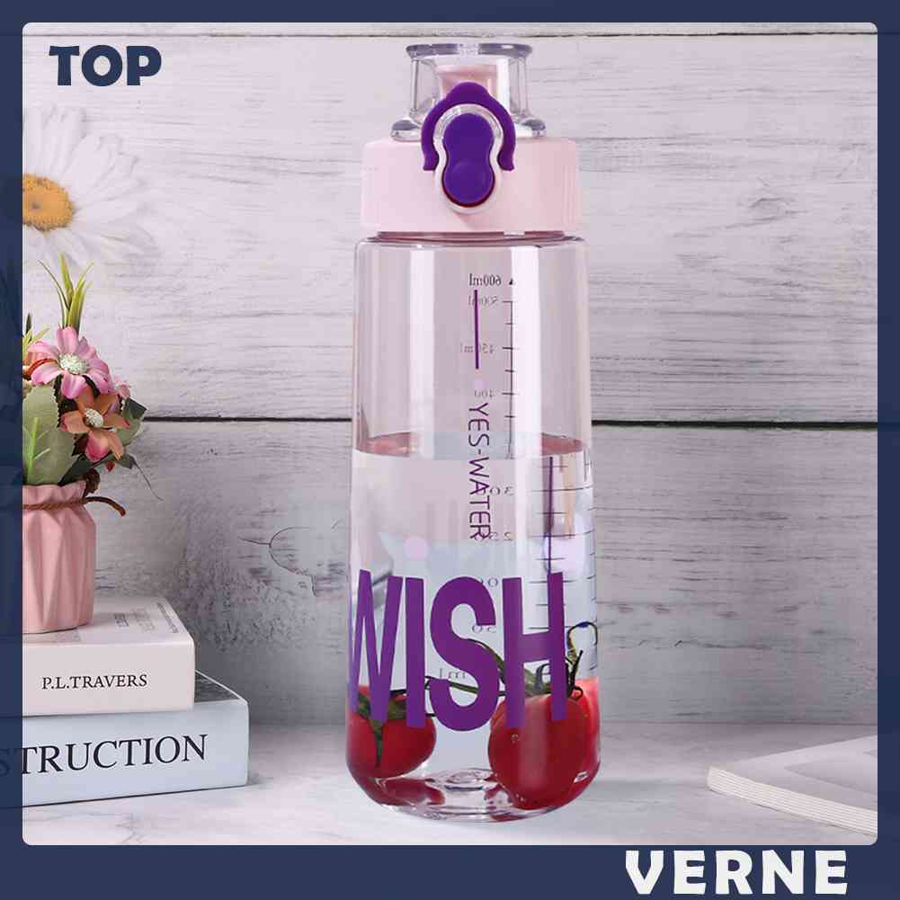 Bình Nước 600ML Dễ Dàng Mang Theo