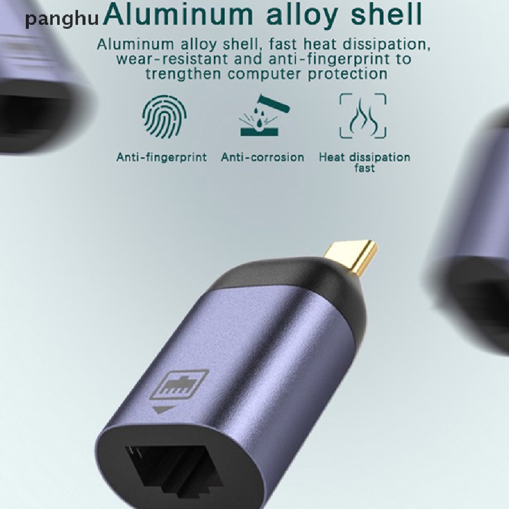 Đầu Chuyển Đổi USB Type C 3.1 RJ45 Chuyên Dụng Chất Lượng Cao