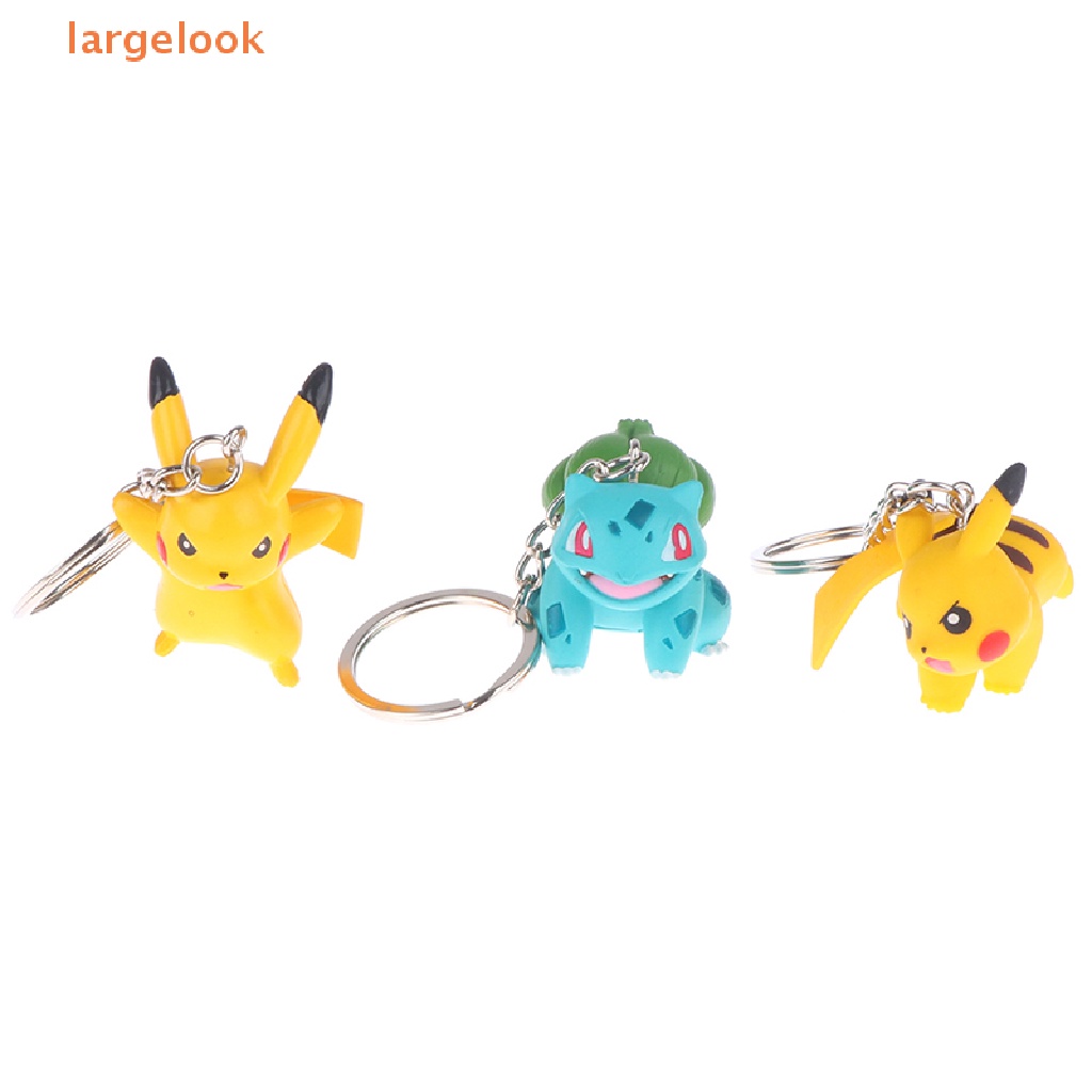 Móc Khóa Hình Búp Bê Hoạt Hình Pokemon Charmander Squirtle Cubone Bulbasaur 8 Kiểu