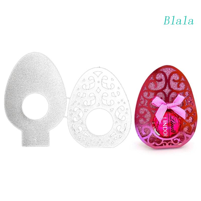 Khuôn Cắt Giấy Kim Loại Hình Hộp Trứng DIY