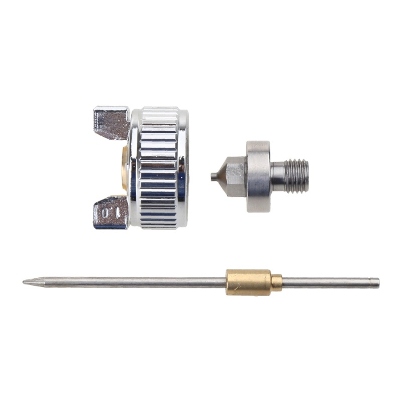 Vòi Phun Bằng Thép Không Gỉ H-2000HVLP 0.8mm 1.0mm DIY