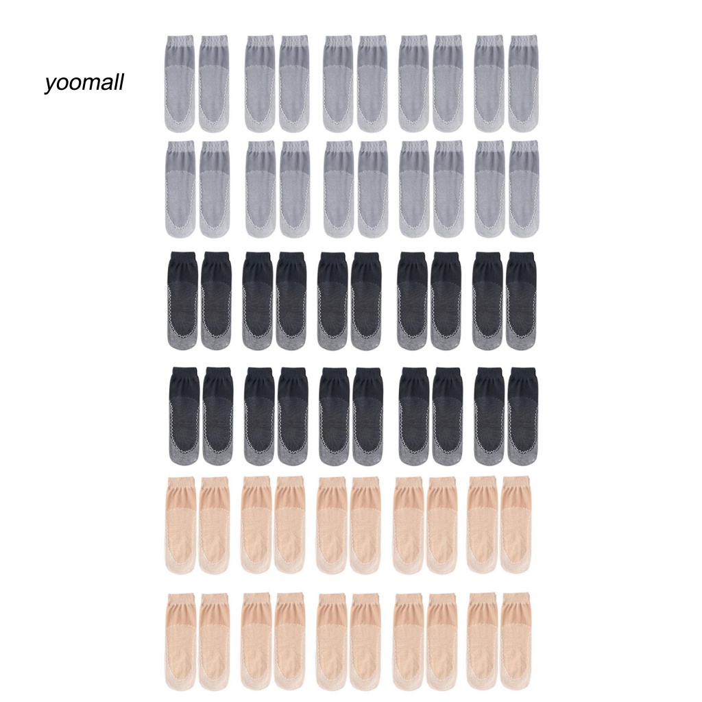 Set 10 Đôi Vớ Mềm Cổ Thấp Khô Nhanh Thời Trang Xuân Hè Cho Nữ