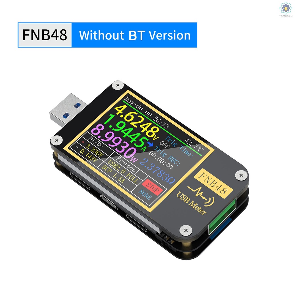 Thiết Bị Kiểm Tra Vôn Kế Điện Thoại Màn Hình 1.77 Inch FNIRSI-FNB48