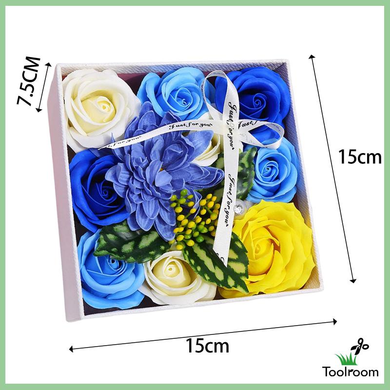 Hộp Quà Xà Phòng Hình Hoa Hồng Có Hương Thơm Dành Cho Tiệc Cưới