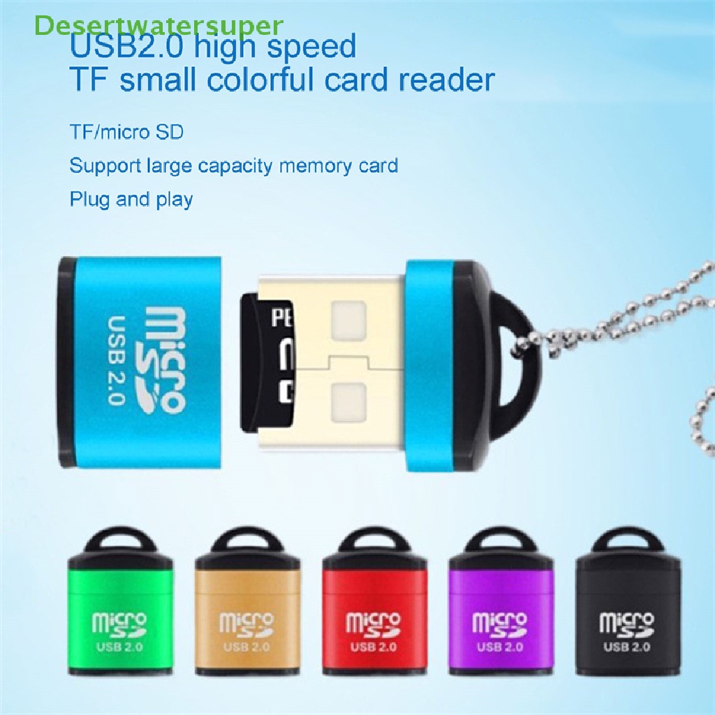 Đầu Đọc Thẻ Nhớ Tốc Độ Cao USB 2.0 Cho Micro SDHC SDXC TF