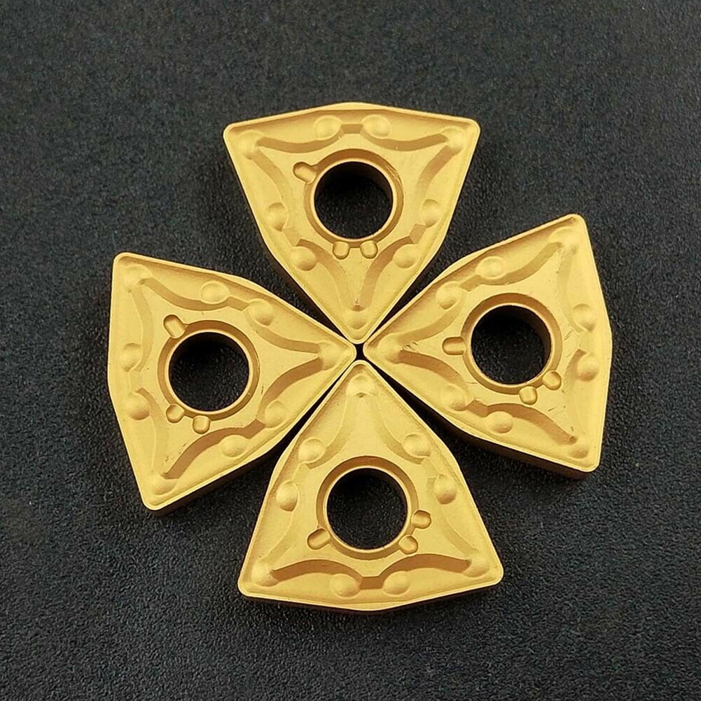 10 Cái WNMG432-MA WNMG080408Dụng Cụ Chèn Máy Tiện Bằng Cacbua Hình Lục Giác