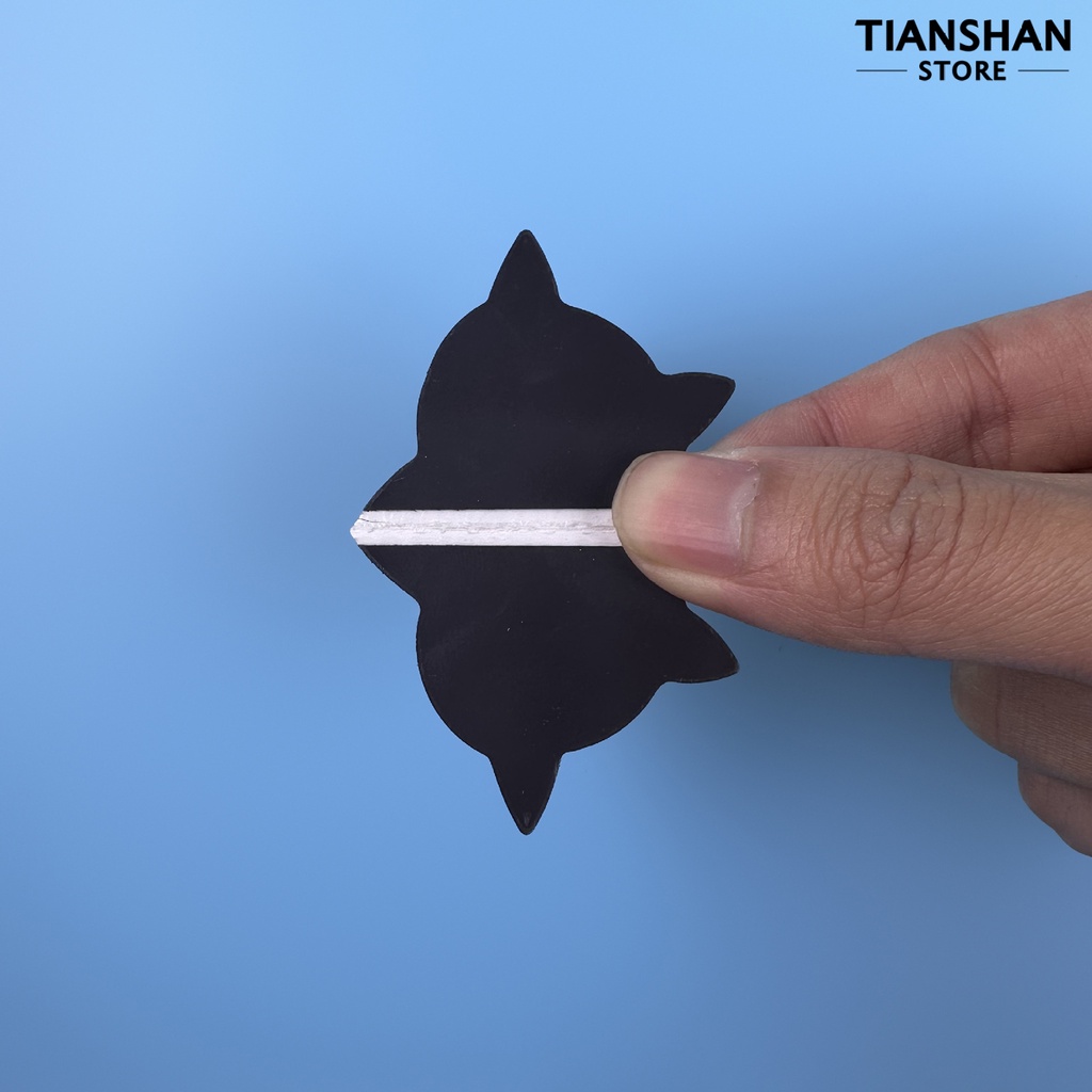 Tianshan Set 6 Bookmark Hình Mèo Đen Đáng Yêu