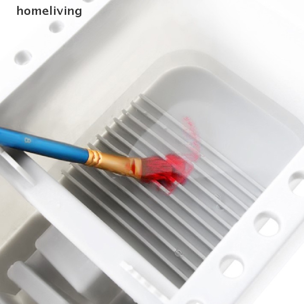 Xô Đựng Cọ Vẽ Kèm Giá Đỡ Màu Nghệ Thuật Tiện Dụng