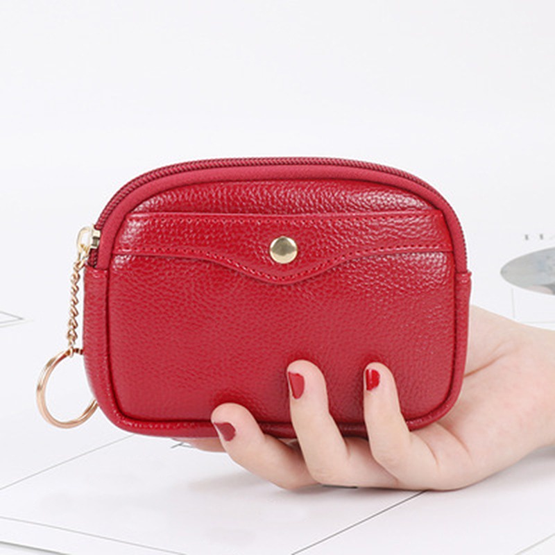 Ví Da PU Mềm Mini Phong Cách Hàn Quốc Cho Nữ