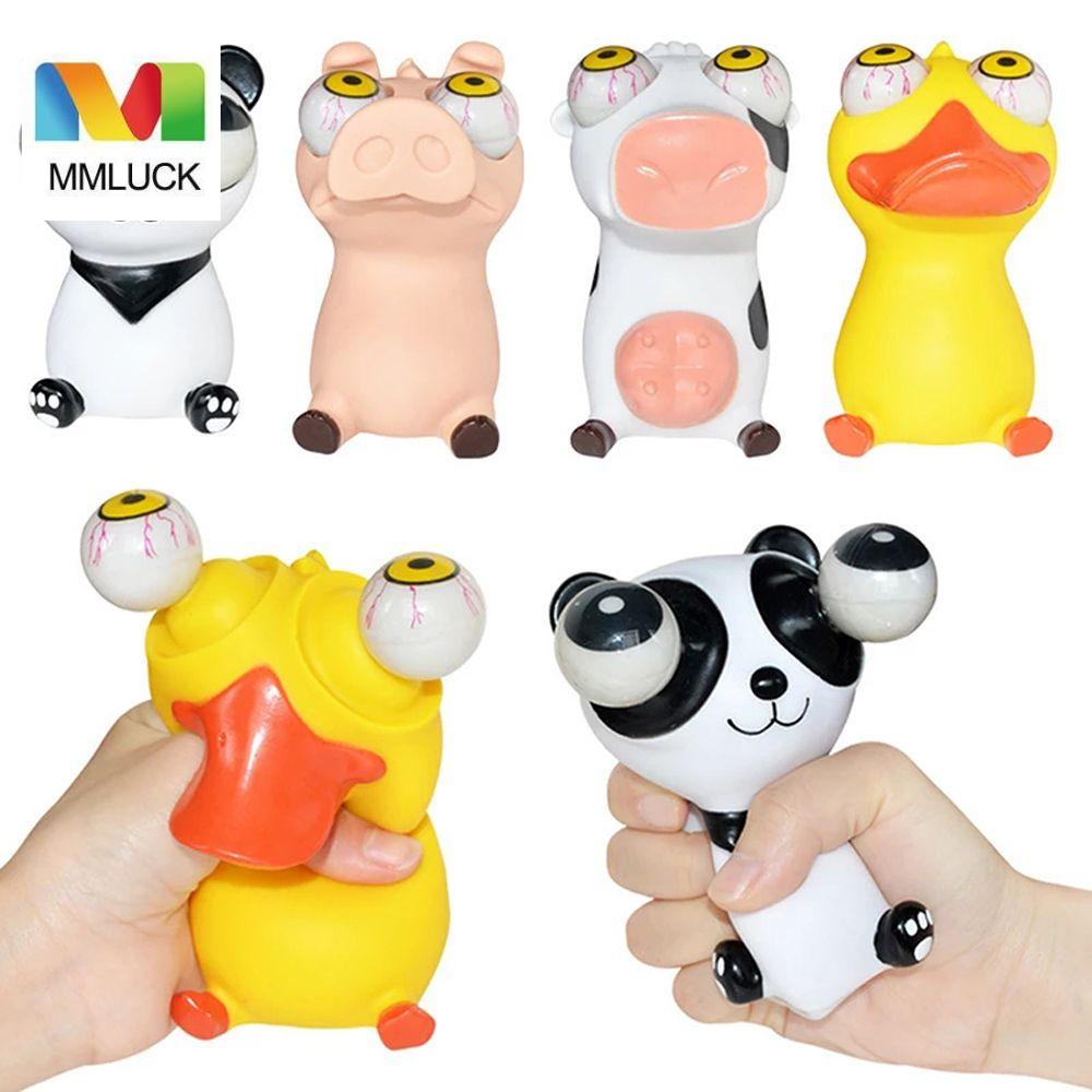 Đồ Chơi Nắn Bóp Đàn Hồi Giảm Stress Hình Gấu Trúc Hoạt Hình