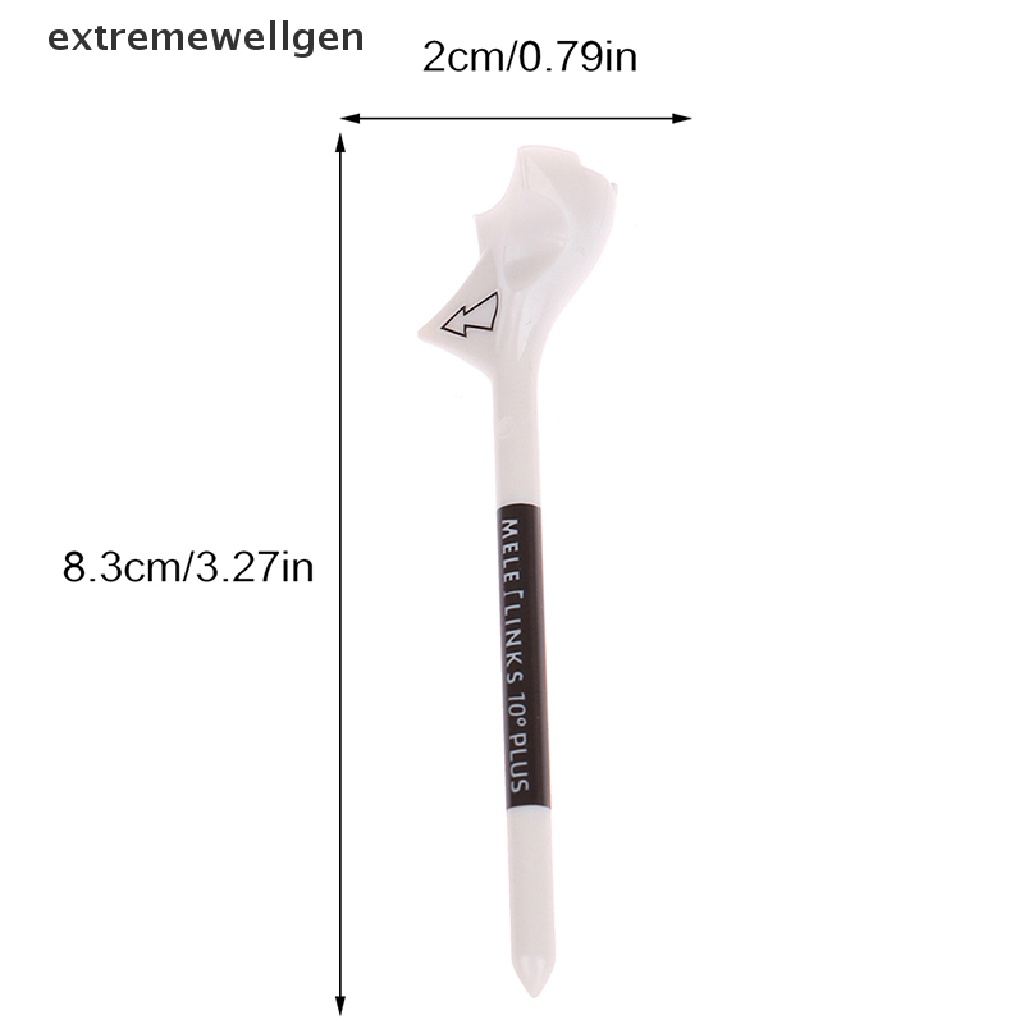 [extremewellgen] 10 Golf Tees 10° Giá Đỡ Bóng Golf Hình Thoi Độc Đáo Tiện Dụng