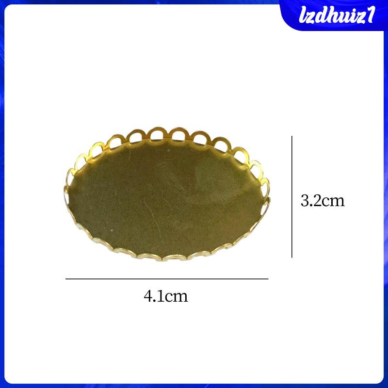 [Lzdhuiz] Khay Đựng Thức Ăn Cho Nhà Búp Bê 10x 1: 12