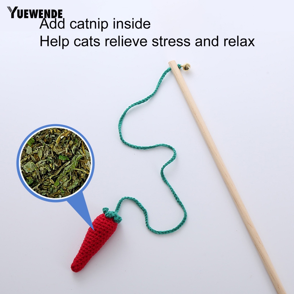 Yue.z Gậy Đồ Chơi Vui Nhộn Dành Cho Mèo Cưng