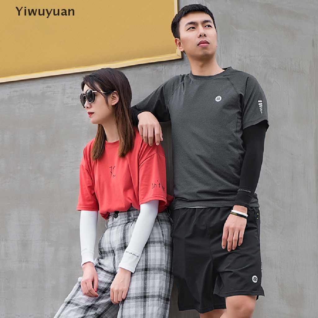 < Yiwuyuan > Vớ Ống Tay Và Cánh Tay Chống Tia UV Dùng Khi Đi Xe Máy / Đạp Thể Thao Băng Giá Mát Mẻ