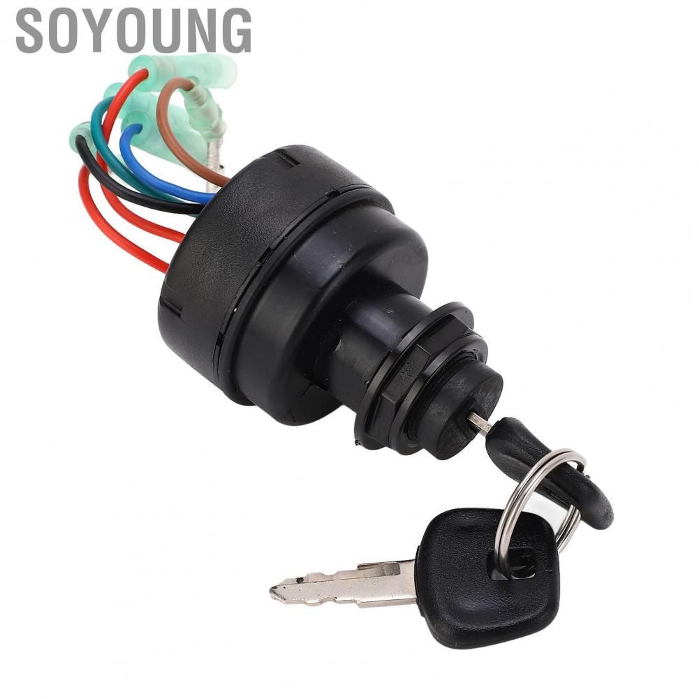 Soyoung Control Box Ignition Switch  Robust Construction Responsive Exquisite Boat Key Set 353‑76020‑3 Strong for Tohatsu RC5A