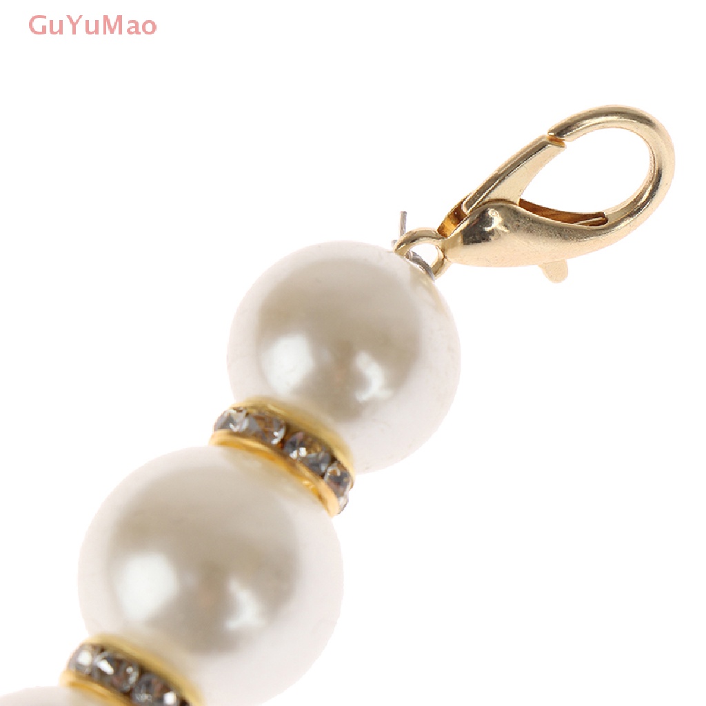 1 Dây Đeo Túi Xách Đính Ngọc Trai Giả