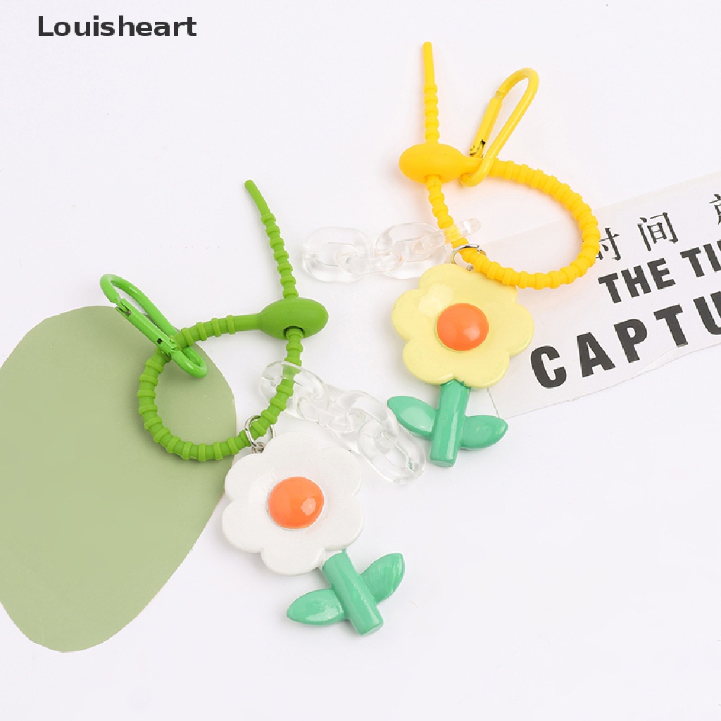 1 Móc Khóa Hình Bông Hoa Louisheart TFG