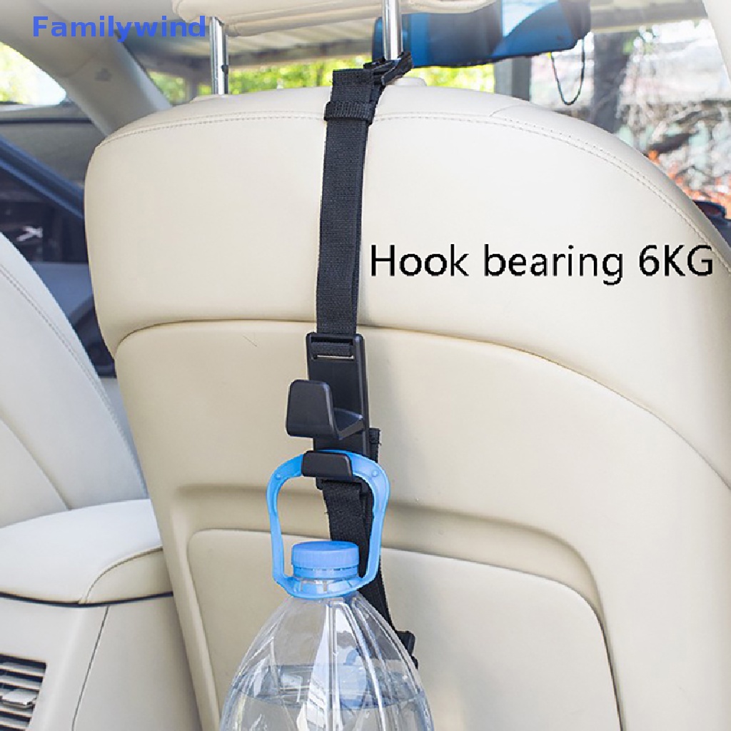 1 Móc Treo Đồ Gắn Lưng Ghế Xe Hơi Có Thể Điều Chỉnh Tiện Dụng