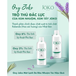 Oxy trợ nhuộm màu tóc joko japan dung tích 1000ml