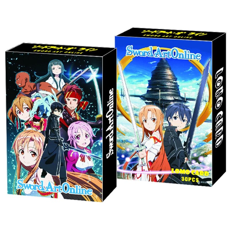Bộ lomo card Anime Genshin Impact Jujutsu Kaisen Sword Art Online thẻ ảnh