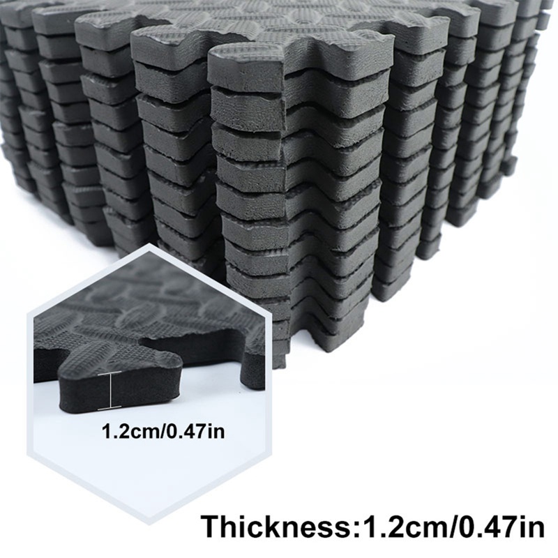Set 10 Tấm Thảm Xốp Ghép Lót Sàn Phòng Khách Cho Bé Tập Bò