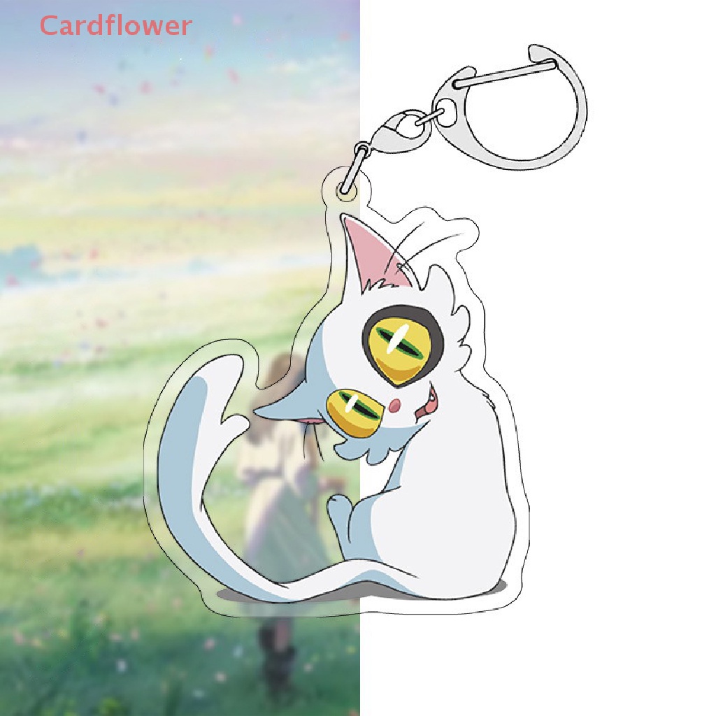 Móc Khóa Hai Mặt Bằng Acrylic Trong Suốt Họa Tiết Hoạt Hình Cardflower > Mới