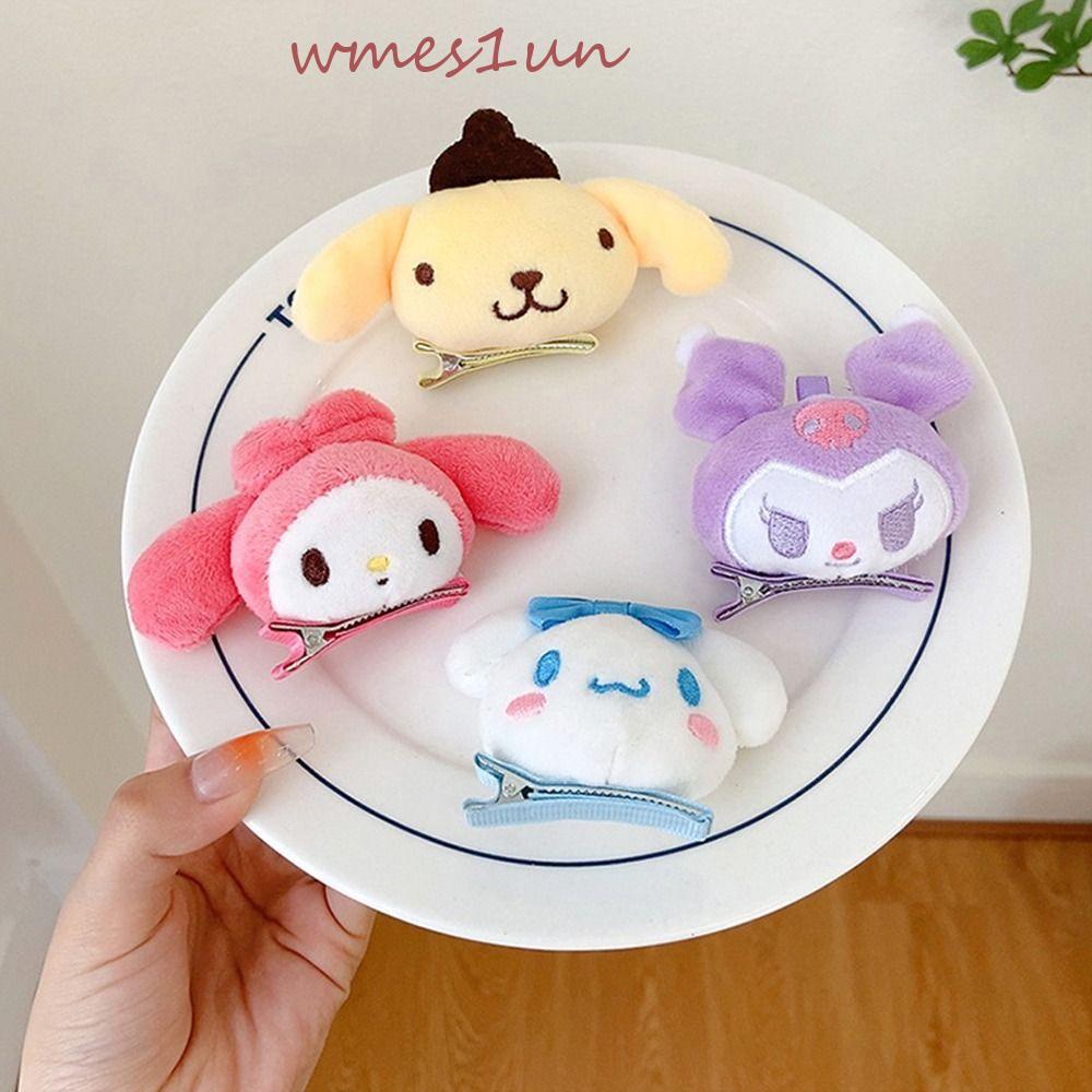 Kẹp Tóc Hình Thú Nhồi Bông Melody Dễ Thương WMES15H