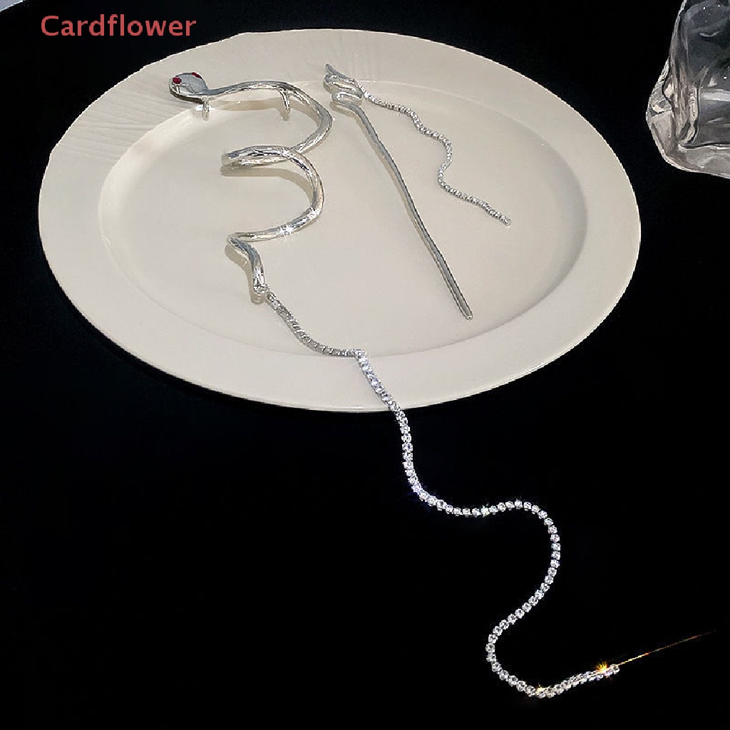 Kẹp Tóc Dây Xích Hình Rắn Phong Cách Trung Hoa Cổ Điển Mới