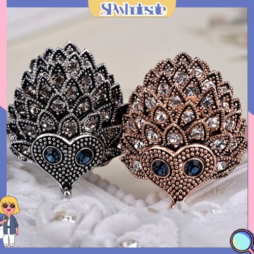 <SPwholesale> Nhẫn Hình Nhím Phong Cách Bohemian Cổ Điển Cho Nữ