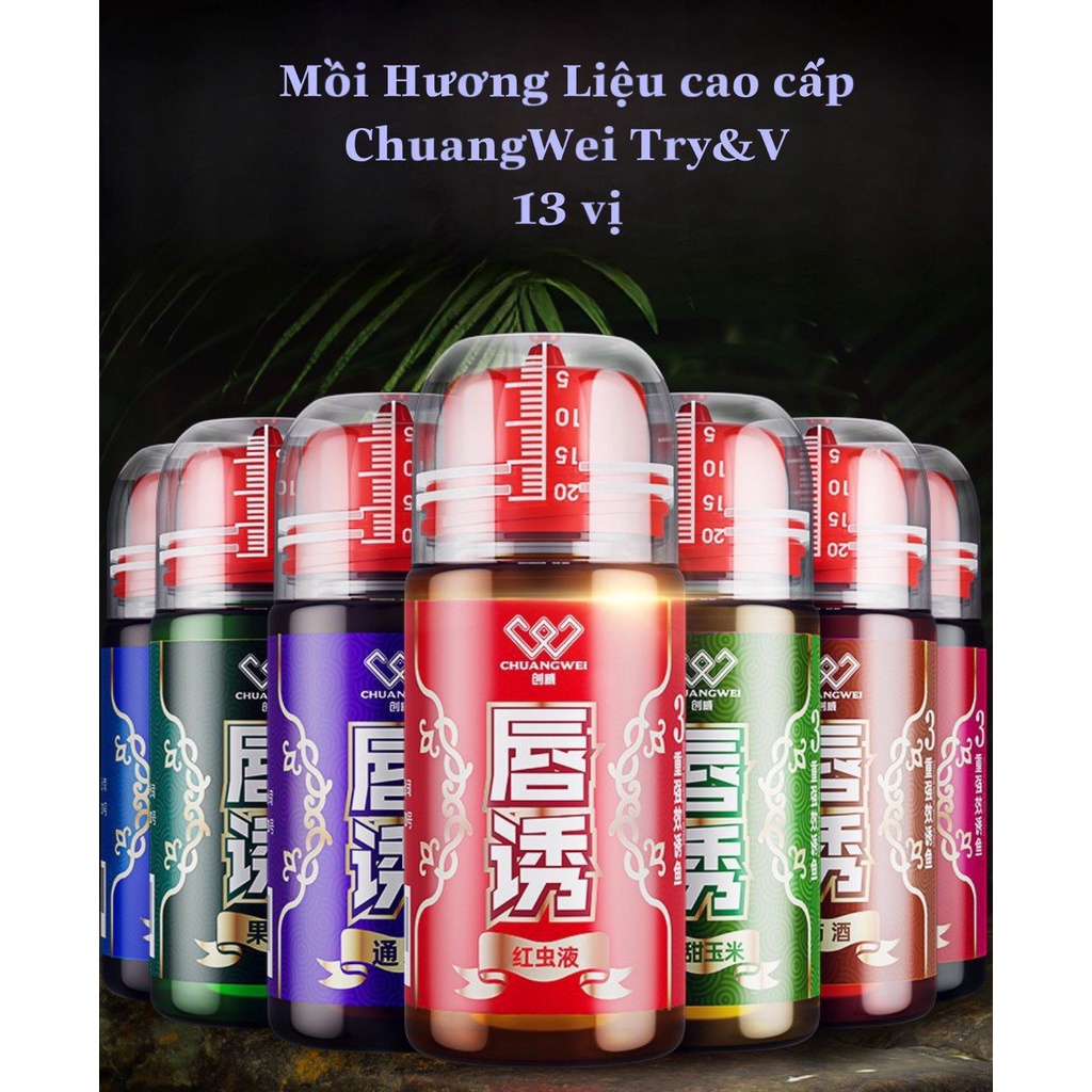 Tinh mùi câu cá, hương liệu dụ cá CHUANGWEI hương thơm hấp dẫn cá - SOMIA_fishing