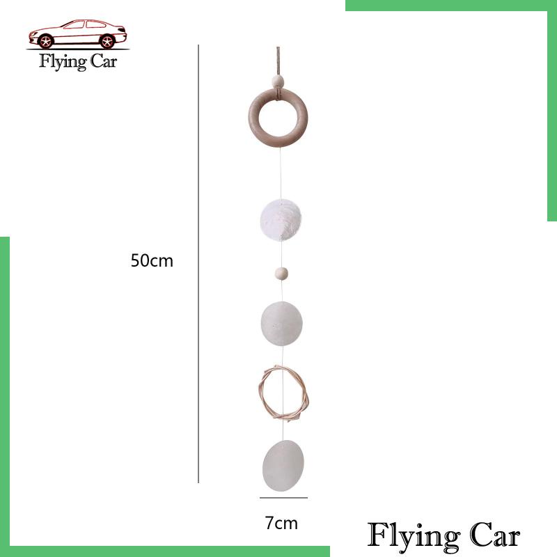 [Lzdjfmy2] Chuông Gió Vỏ Sò Thủ Công Dễ Thương Treo Nôi Em Bé Sân Vườn