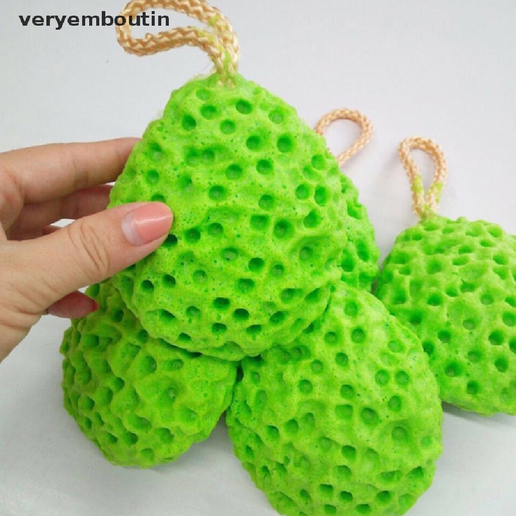 1 Bông Tắm Xơ Mướp Mềm Mại Tẩy Tế Bào Chết Tiện Dụng