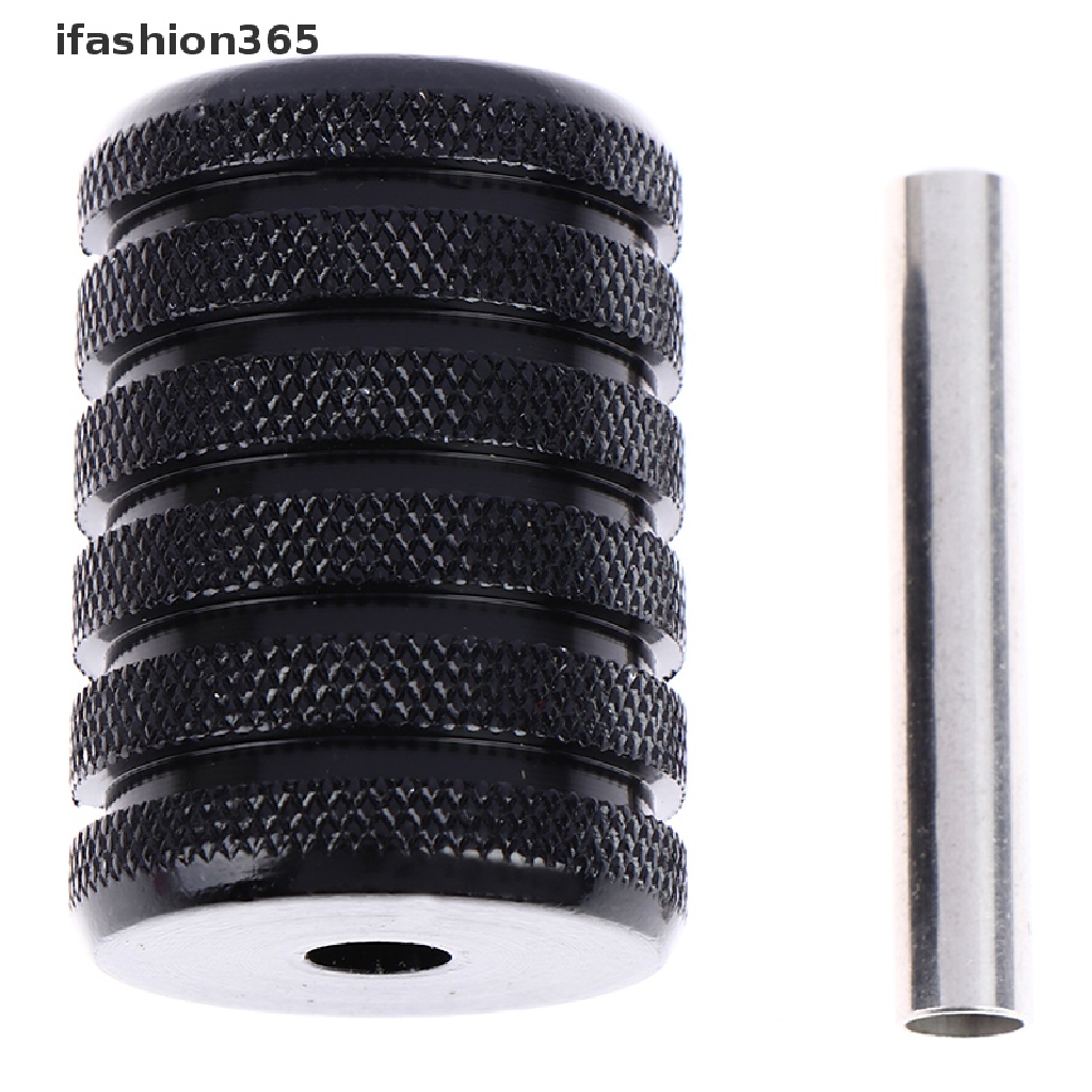 Tay Cầm Xoắn Bằng Hợp Kim Nhôm Màu Đen Chống Sốc Cho Máy Xăm Kích Thước 25 / 30 / 35mm ifashion365