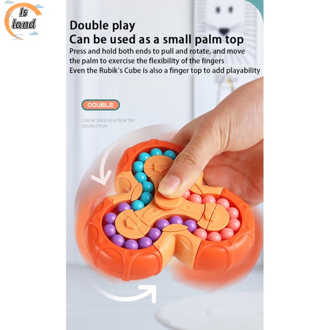 Đồ Chơi Khối Lập Phương Sáu Mặt Xoay Ma Thuật 2 Trong 1 Làm Quà Sinh Nhật Cho Bé