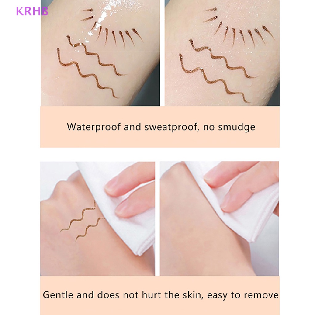 1 Bút Kẻ Mắt Dạng Lỏng Chống Nước Bền Màu Dài Lâu