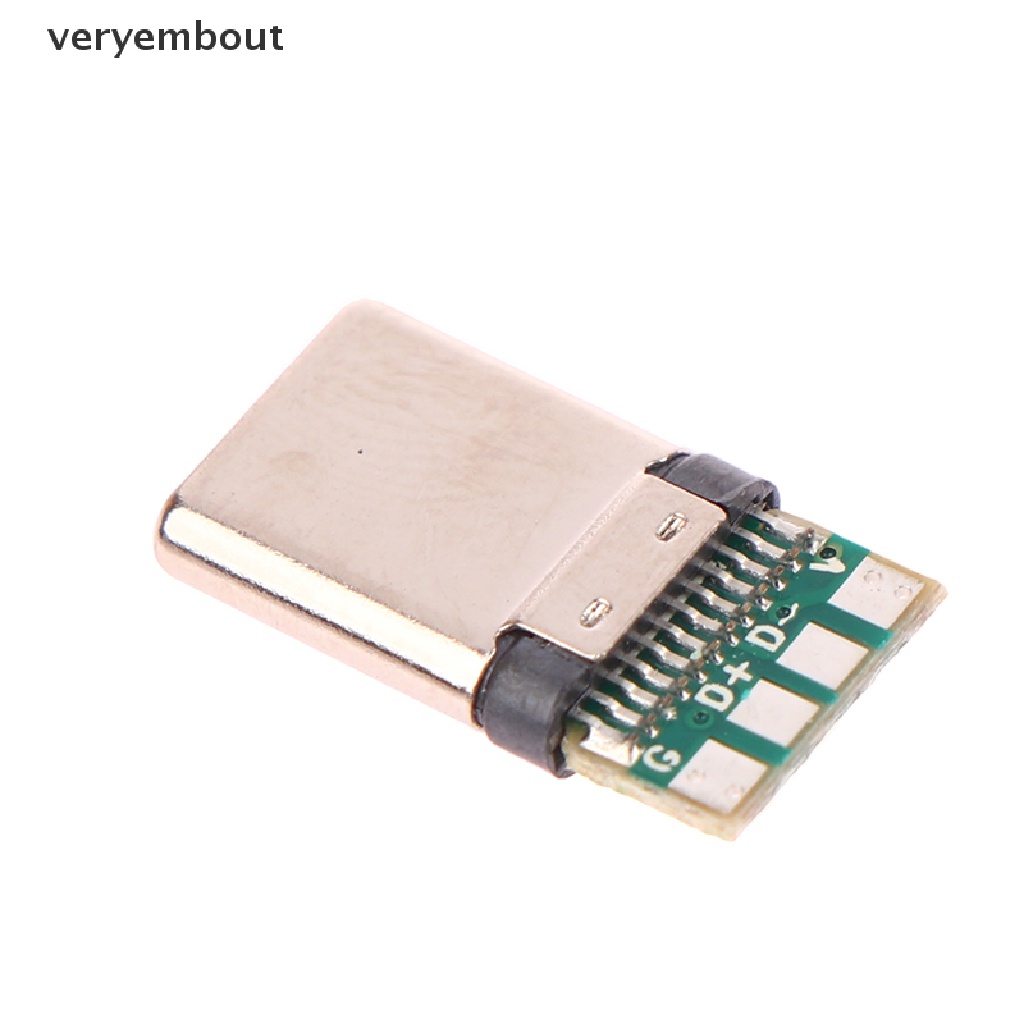 Set 2 Phích Cắm Đầu Cuối Usb 3.1 3A / 5A Chất Lượng Cao Tiện Dụng