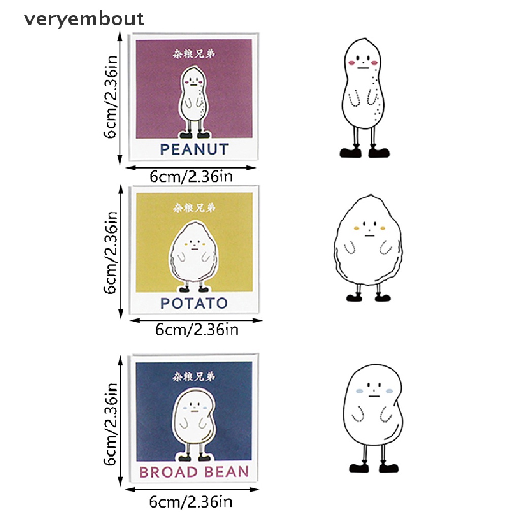 Set 5 Thẻ Đánh Dấu Trang Sách Bằng Giấy Họa Tiết Hoạt Hình