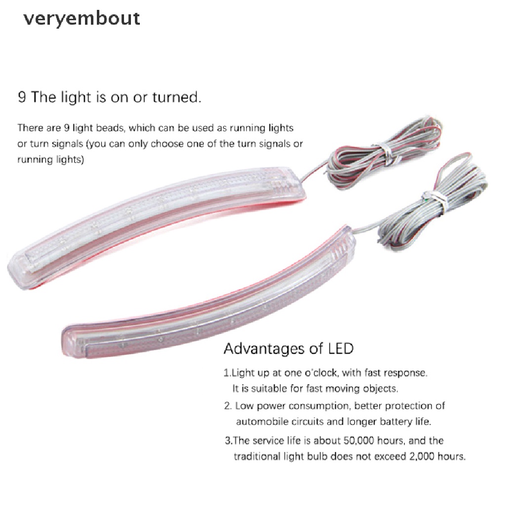 Dây Đèn LED Tín Hiệu 12V Chất Lượng Cao Dành Cho Xe Hơi