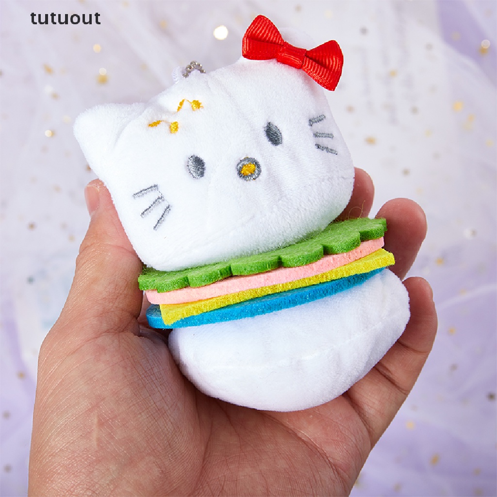 Móc Khóa Hình Mèo Bông Xinh Xắn Dễ Thương