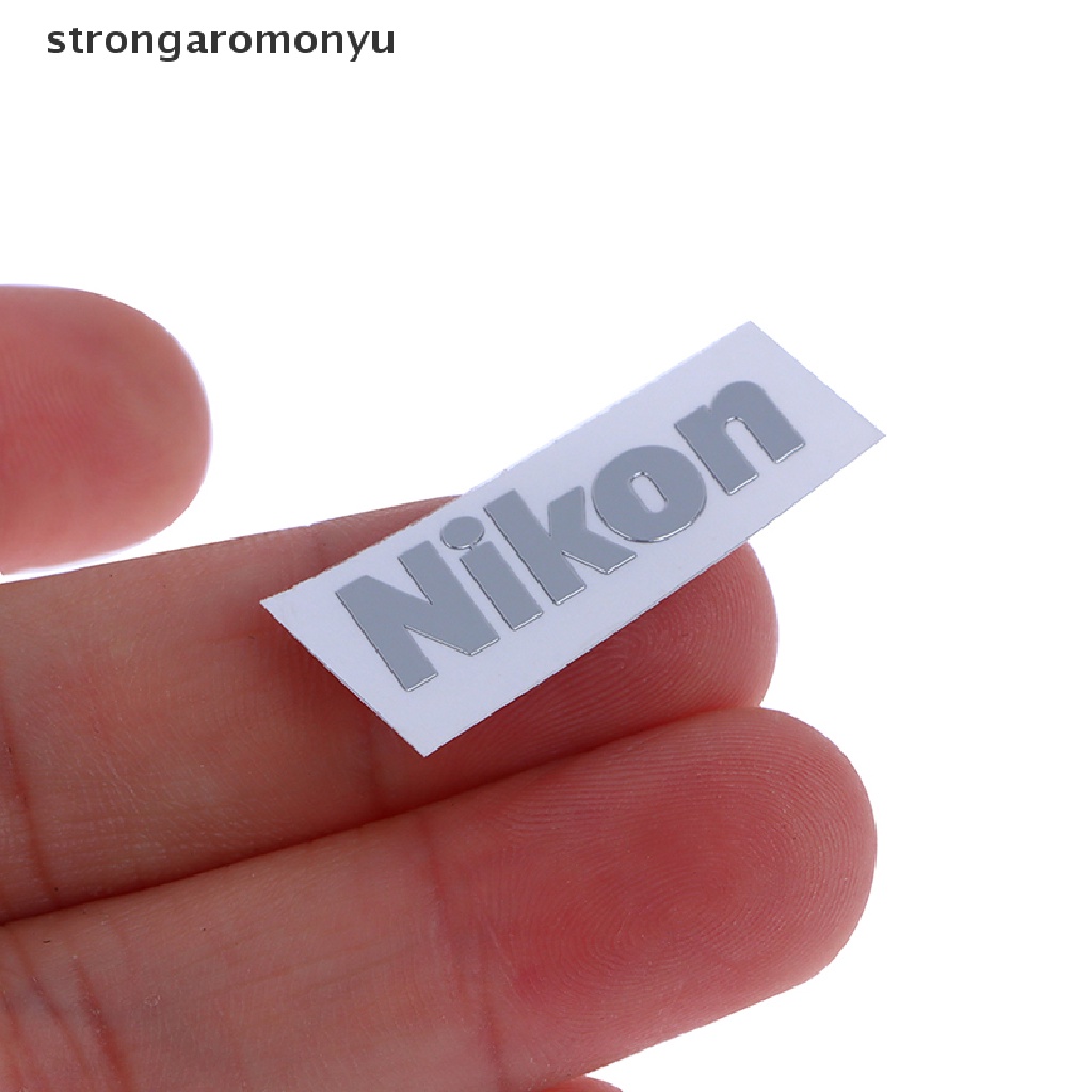 Miếng Dán Logo Bằng Kim Loại Trang Trí Điện Thoại / Máy Ảnh